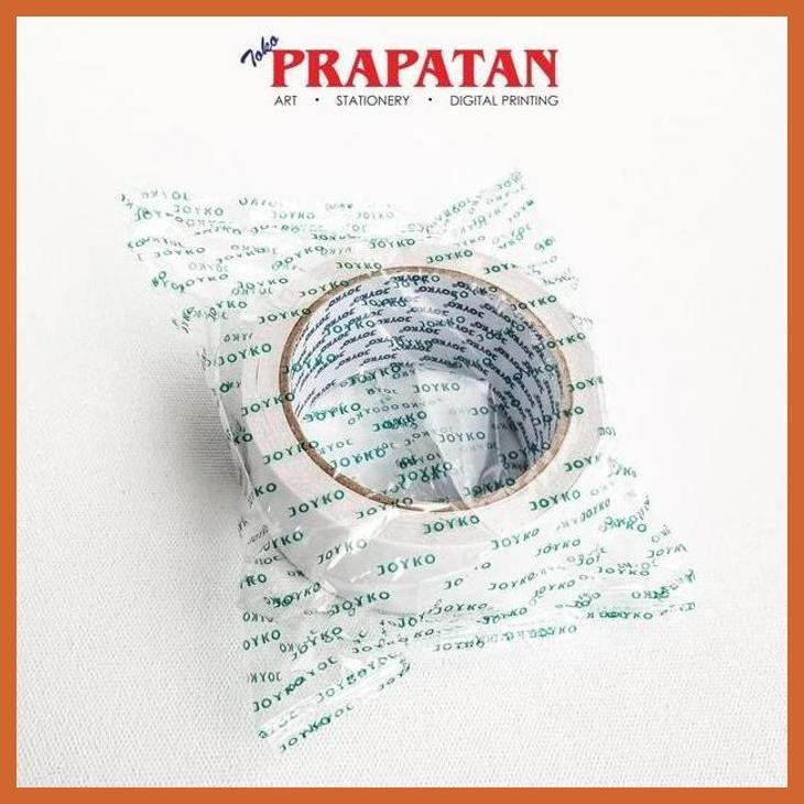 

(ATK) DOUBLE TAPE JOYKO 48MM/DOBEL TAPE JOYKO 48MM ALAT TULIS LUKIS SEKOLAH KULIAH GAMBAR KANTOR