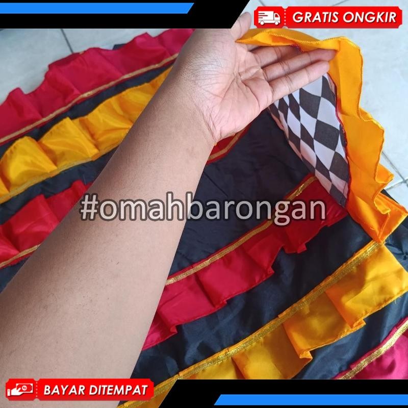 SUPER Kemul Barongan Anak SD Pentas Dewasa Warna Biru Hitam Merah Kuning Hijau Viral Kekinian Terbar