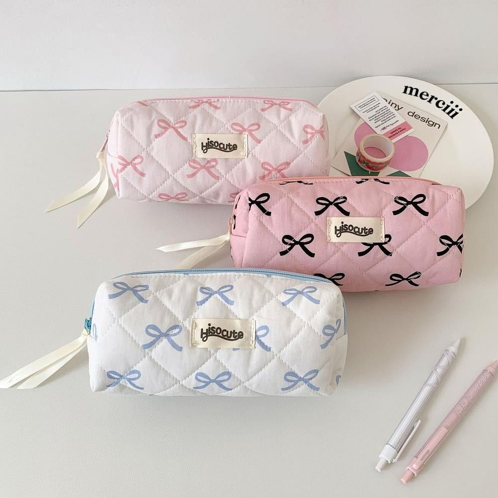 

Promo..!!! Shinsday Tempat Pensil Pouch Makeup Tas Kosmetik Kotak Pensil Bow Pita Coquette Y2K Aesthetic Korea Organizer Bag Serbaguna Tg-342