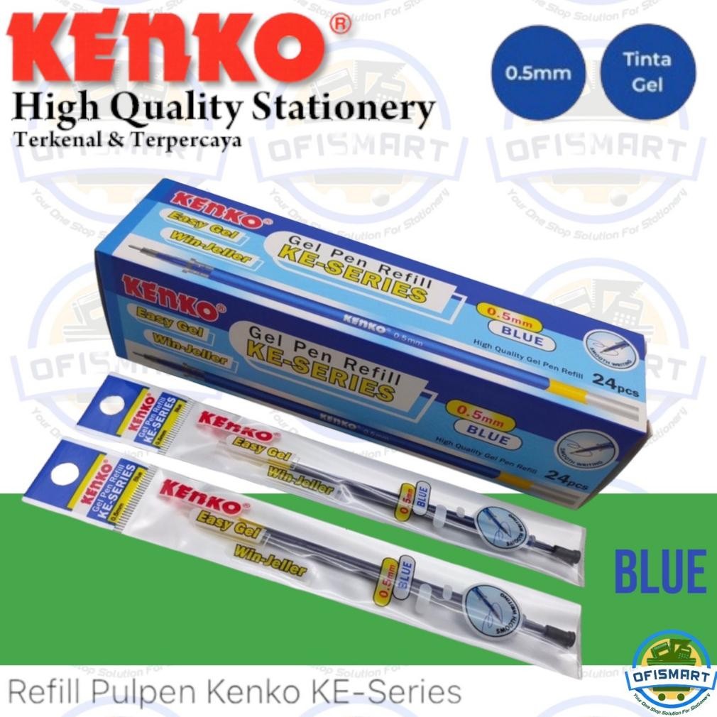 

Salt Kenko Gel Pen Refill Easy Gel - Ke Series 0,5 Mm | @1Ktk=24Pcs Ir-38