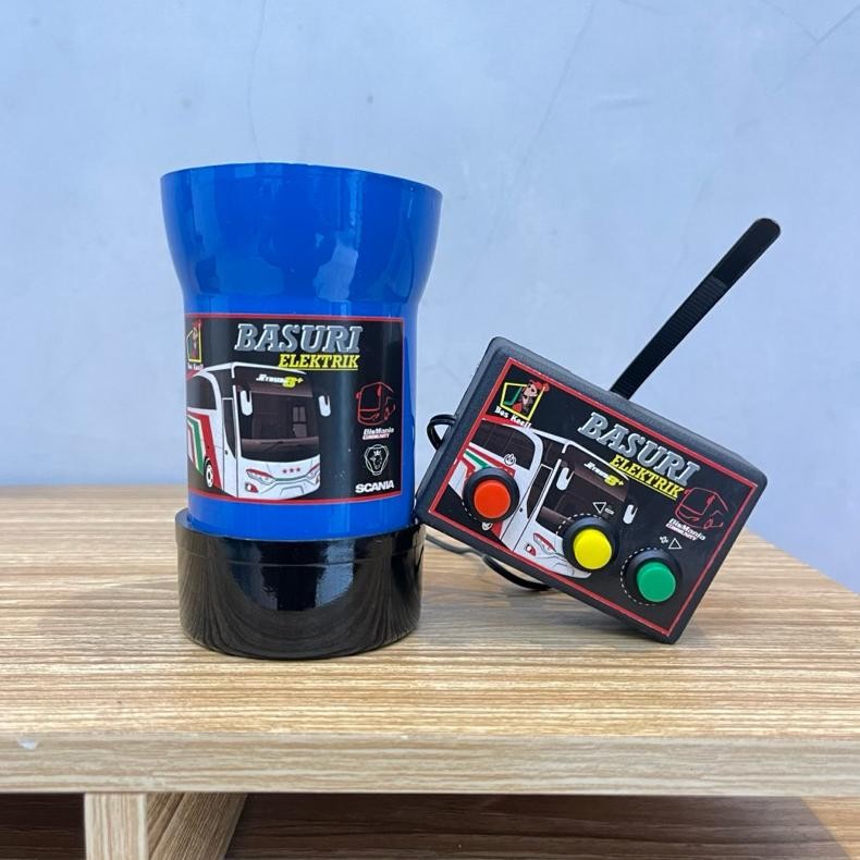 Heatshrin Telolet Basuri Sepeda Anak / Mainan Klakson Telolet Sepeda / Klakson Elektrik Basuri Hj-64