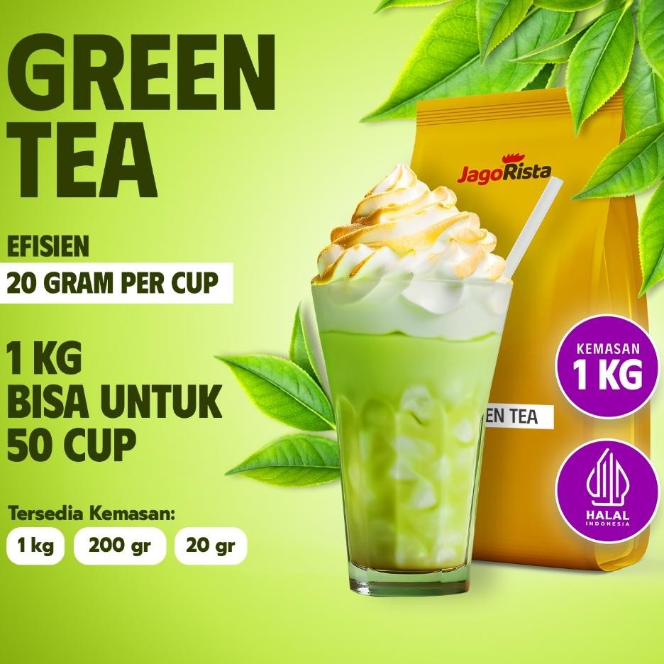 

Jagsta Bubuk Minuman Greentea 1 Kg Kualitas Gold