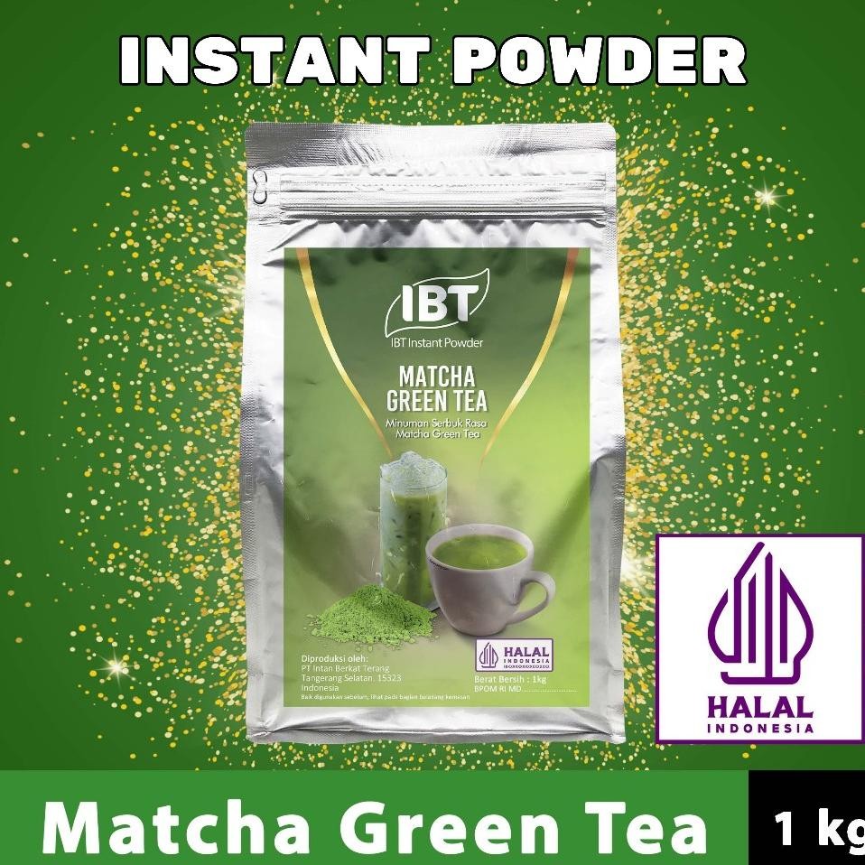 

Bahan Minuman Bubuk Rasa Matcha Green Tea Serbuk Nt Ibt Drink Powder