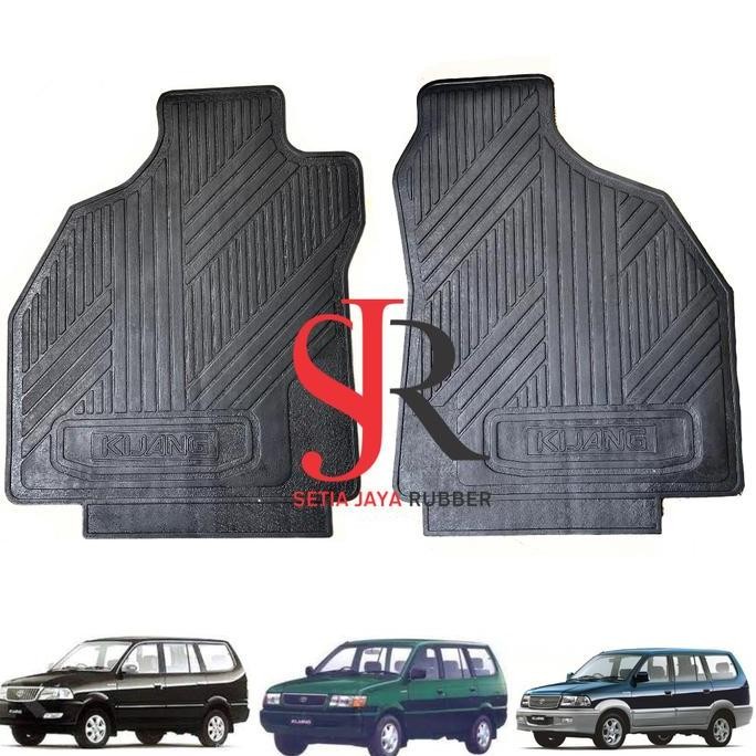 Promo Karpet Lantai Karet Mobil Toyota Kijang Kapsul Kijang Krista Depan COD