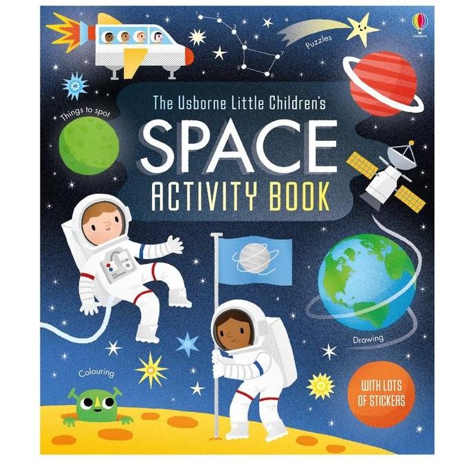 Usborne Little Children's Space Activity Book with Stickers