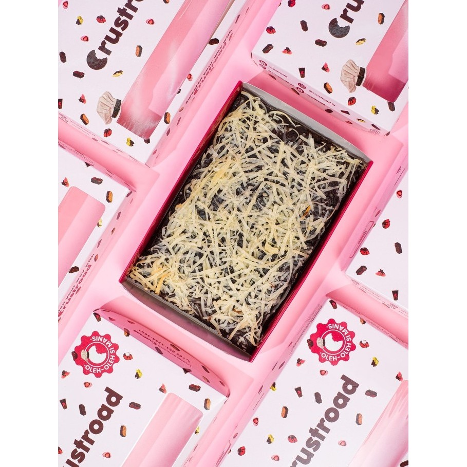 

Crustroad Brownies Panggang 15x10 | Brownies Panggang | Brownies Melted | Fudgy Brownies | Keju | Manis