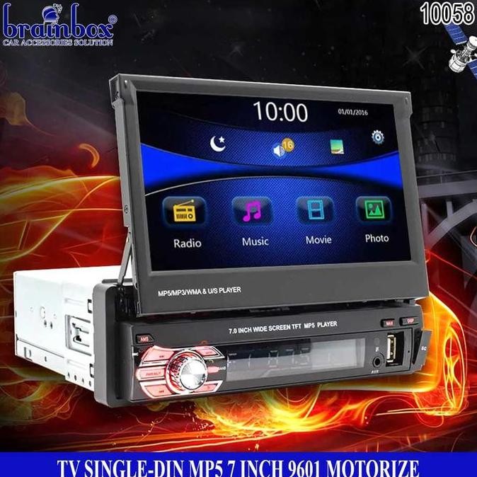 HEAD UNIT MOBIL 1 DIN MP5 PLAYER 9601 HD TV MOBIL TAPE MOBIL UNIVERSAL ORIGINAL DAN TERPERCAYA