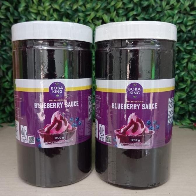 

Blueberry Sauce/ Selai/ Jam Boba King 1.2kg