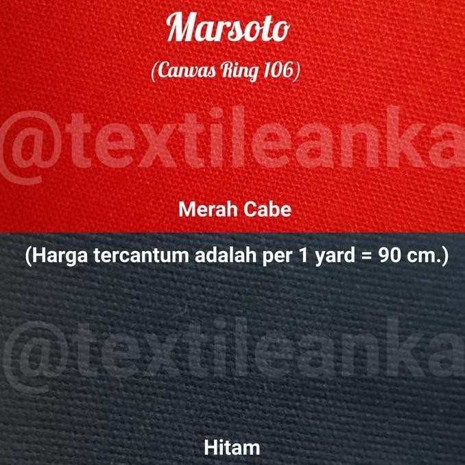 DA16 }} Kain Marsoto Kanvas Marsoto Canvas Marsoto (Bahan Topi Bahan Tas)