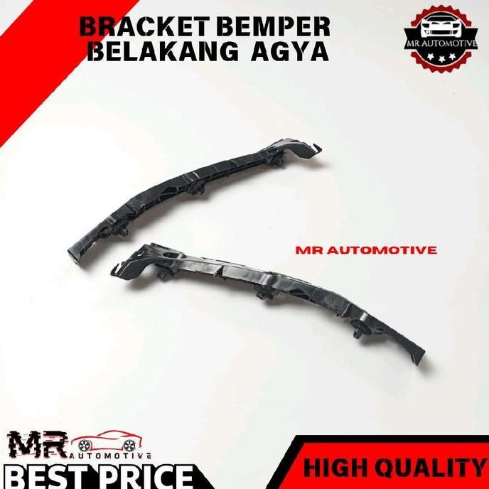 DF211>> Breket Bemper Belakang Atau Support Breket Belakang Agya 2014-2019 Ori