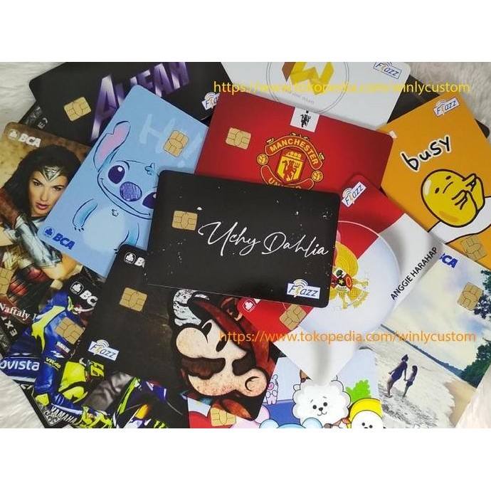 DB51>> E-Money Emoney Etoll ID CARD KAI BRIZZI NEW BUMN BRI - 2 SISI