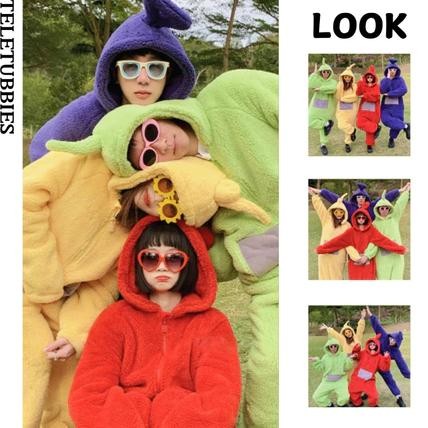 CR - Baju Kostum Onesie Karakter Teletubbies Baju Tidur Piyama Dewasa Couple TERLARIS