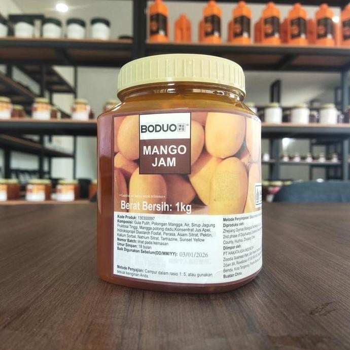 

Xinsheng Premium Boduo Mango Flavored Jam - Mangga Selai 1kg