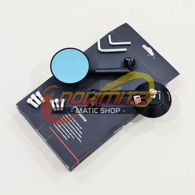 Spion Rizoma Retro Bulat CNC Aluminium Vespa W175 Scoopy XSR 155 best Original