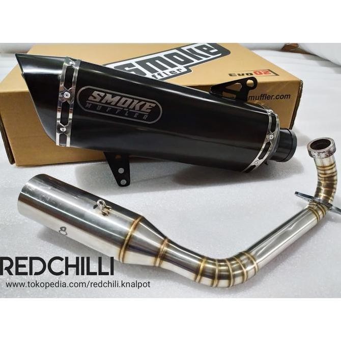 Knalpot Yamaha Xmax 250, Knalpot Racing Yamaha Xmax 250 Black Evo Original