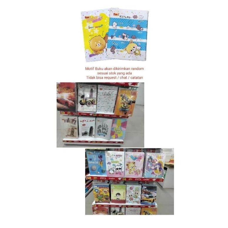 

Cod Dapat 10 Pcs Buku Tulis You By Kiky 38 Lembar -28