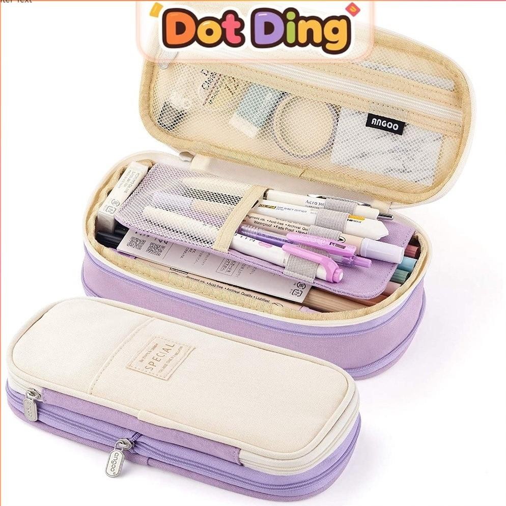 

Ready_Stock_Cod [Dotding] Angoo Tempat Pensil Jumbo Multifungsi - Desain Aesthetic Warna Candy Untuk Sekolah Sd Sampai Sma Hj-43