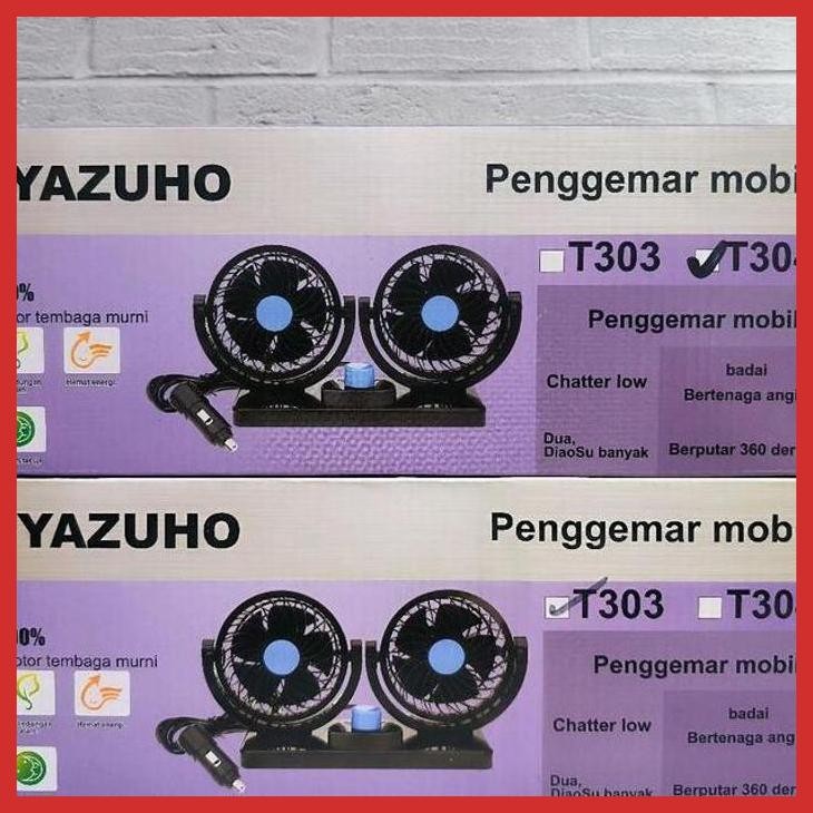 READY YAZUHO KIPAS ANGIN MOBIL DC 12V / DC 24V 24 VOLT 12 VOLT ANGKOT TRUK MINIBUS 12VOLT 24VOLT CAR