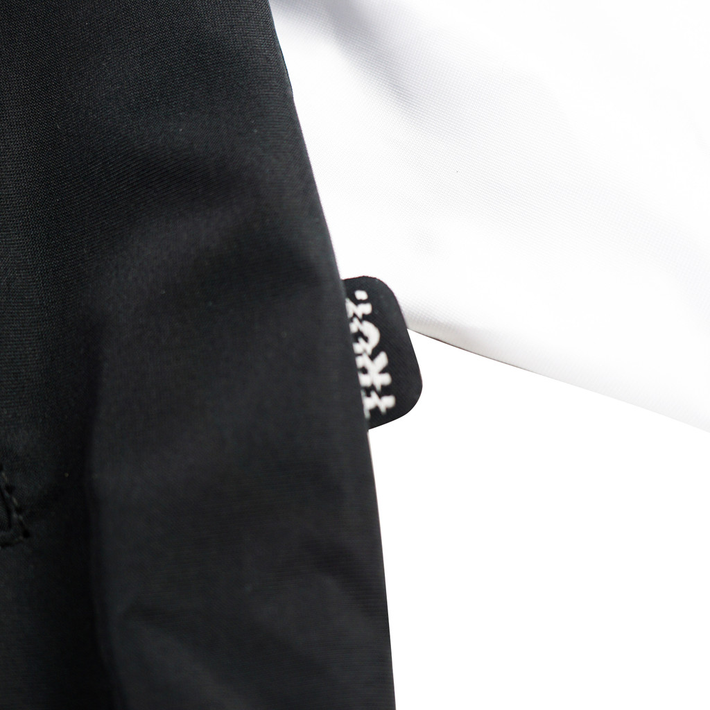 Troy Company Jacket Tracktop Black White Timeless - Jaket Tracktop Hitam Putih JTT 3307