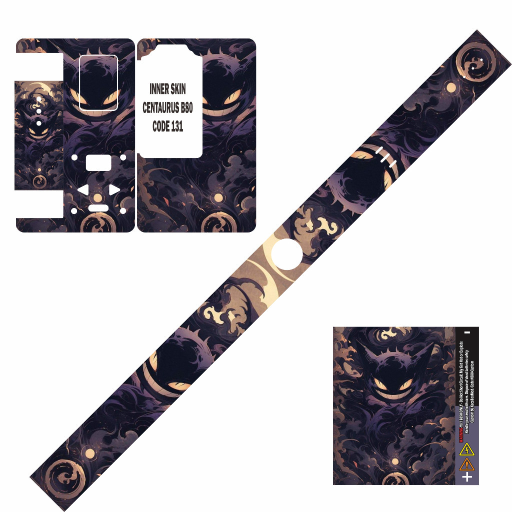 

Terlaris Presisi B80 Part2 131 Casing/Stiker Panel Vynil Bisa Custom Dan COD