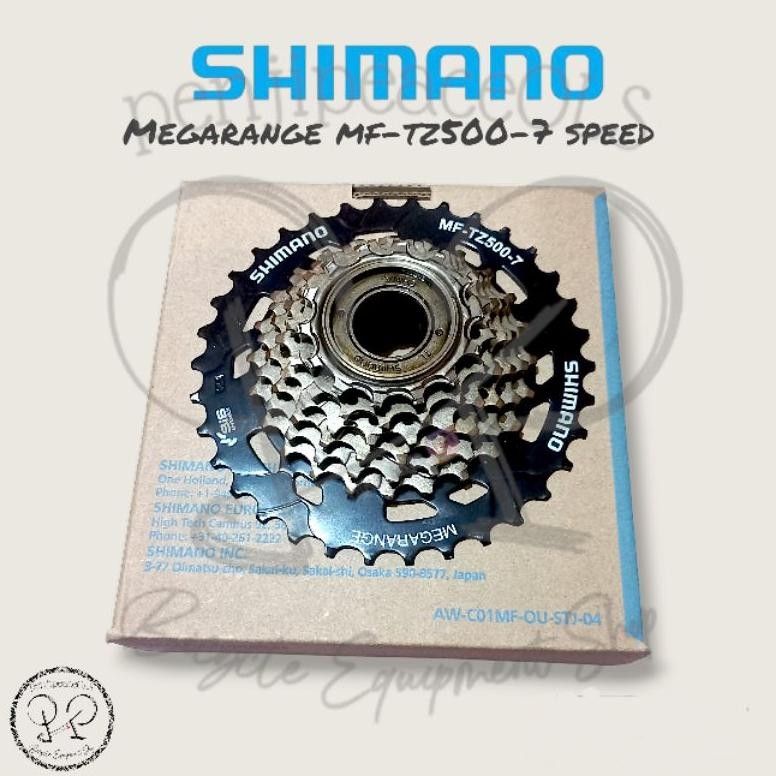 Termurah Freewheel Shimano 7 Speed Freewhel Pacific Drat Sprocket Megarange 7 Speed Ulir Shimano Gir