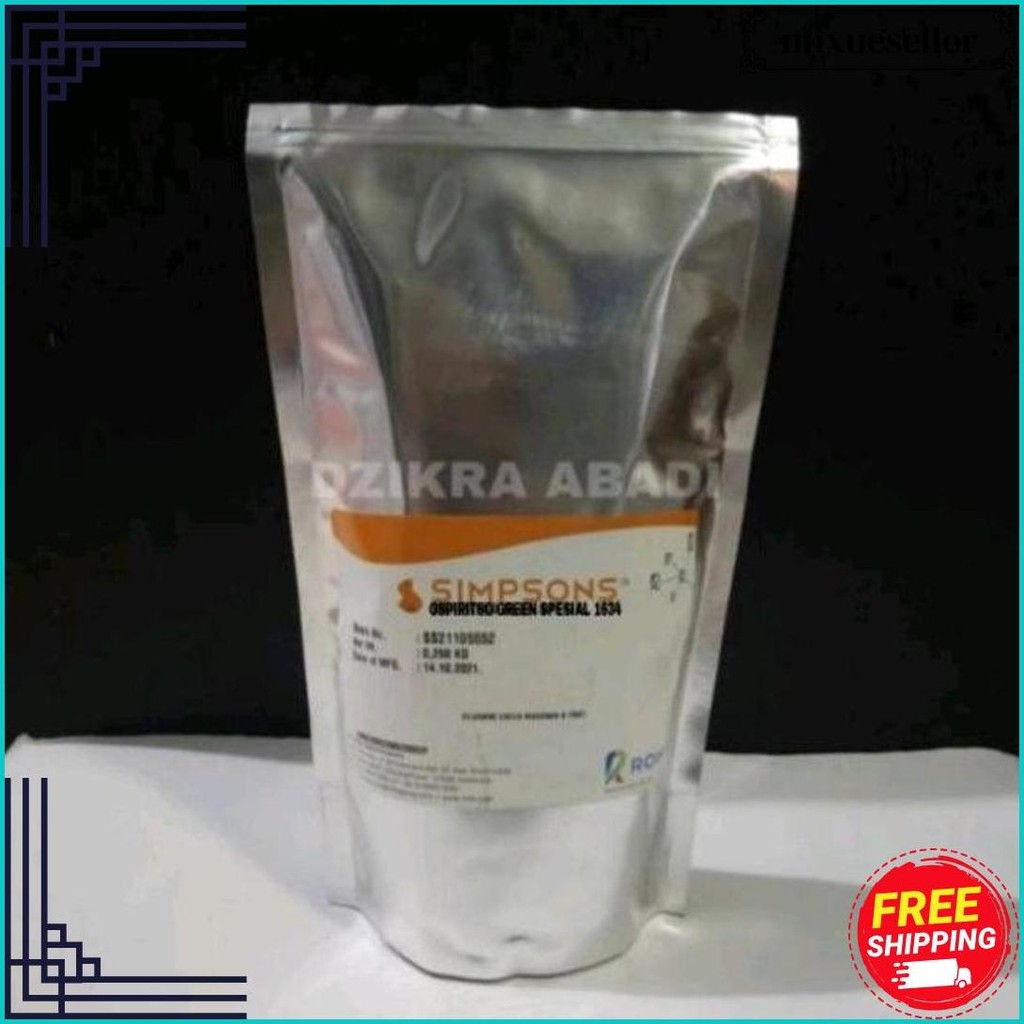 

Pewarna Minyak Hijau Ospiritso Green Spesial 1634 5 Gr Cod