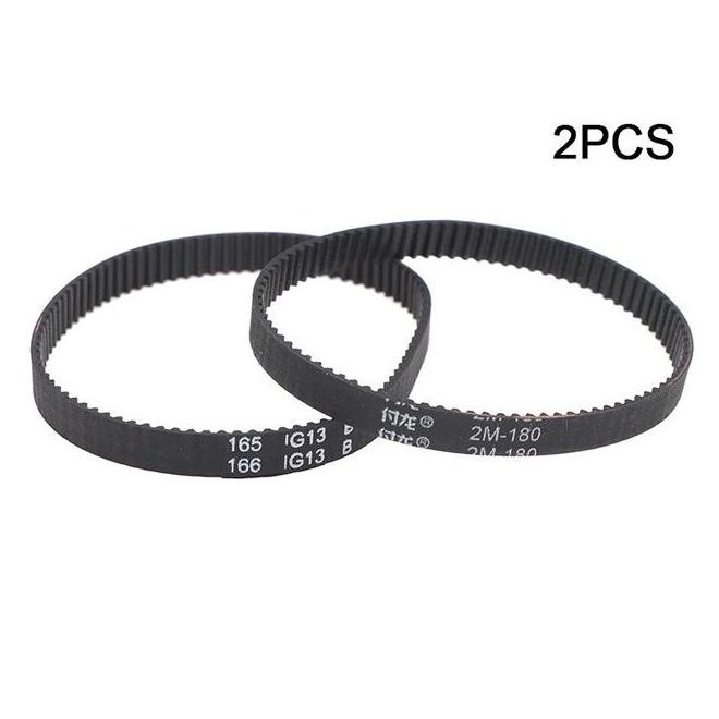 2Pcs Timing Drive Belt 2Gt/2M Perimeter 140 142 150 160 180Mm Width