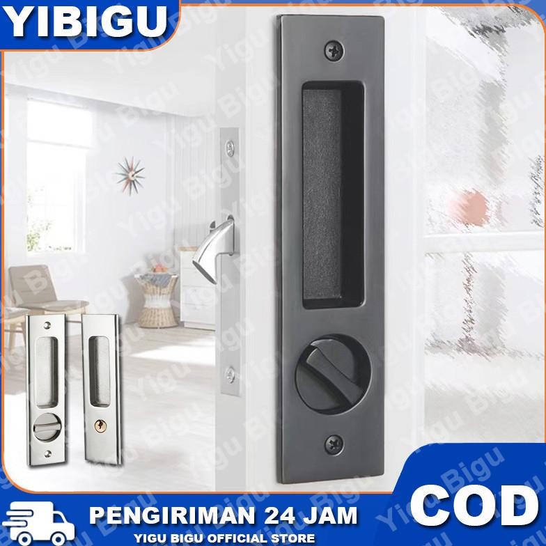 Kunci Pintu Geser Tertanam Balkon Balkon Kunci Pintu Geser Persegi Kunci Pintu Geser Geser Tak Terli