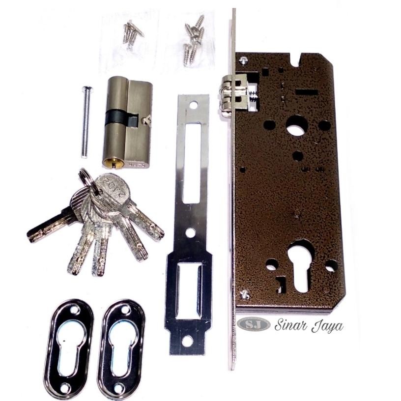 1 Set Handle Pintu Rumah 45Cm Gagang Tarikan Pintu Stainles  Pegangan Pintu Minimalis Handle Pintu K