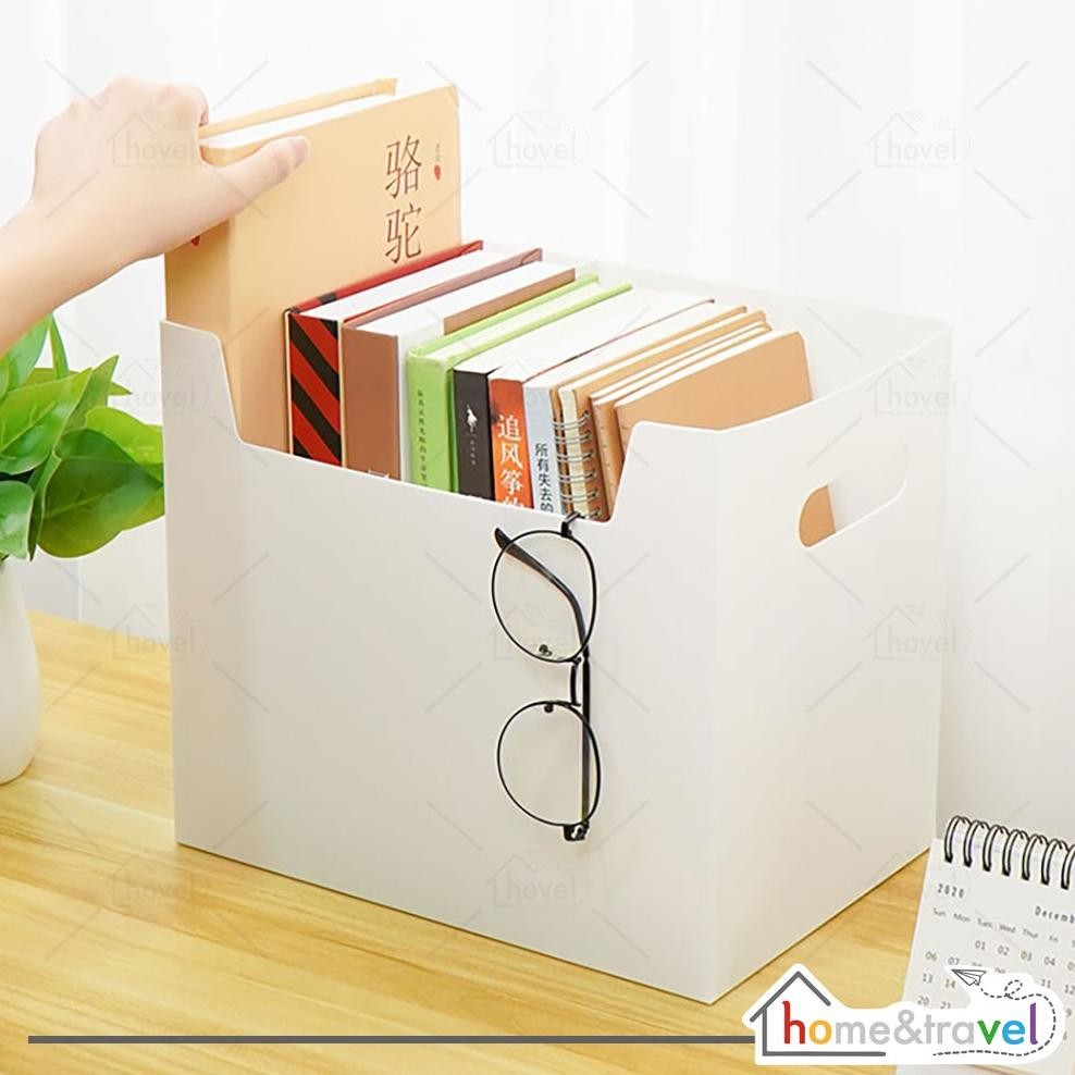 

Sale Hovelshop Kotak Penyimpanan Dokumen Buku Majalah Alat Tulis Foldable Desktop Box Container Waterproof Sale