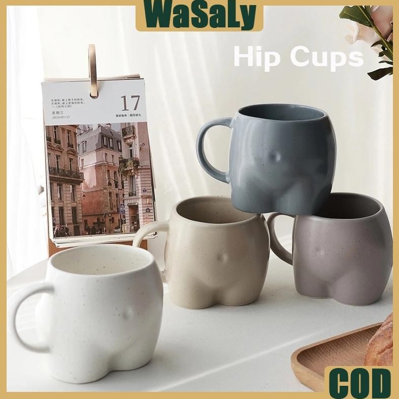 Mug Ceramic / Cute Butt Mug / Gaya Yang Menyenangkan Dan Unik Ceramic Cup / Mug Kopi Yang Dipersonal