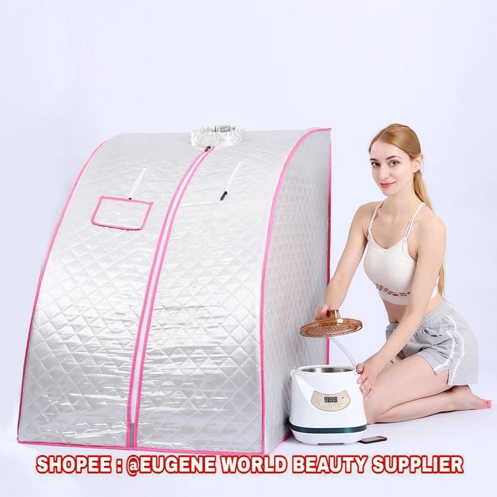 Terlaris | Terbaru | Best Seller | Termurah Steam Spa Sauna Room Portable Alat Sauna Spa Mandi Uap S