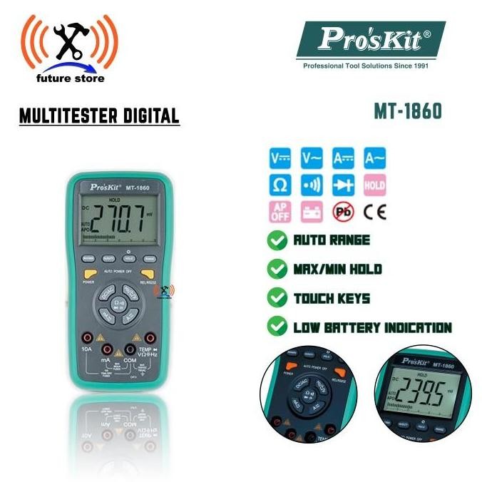 PROSKIT MT-1860 MULTITESTER - AVOMETER ORIGINAL