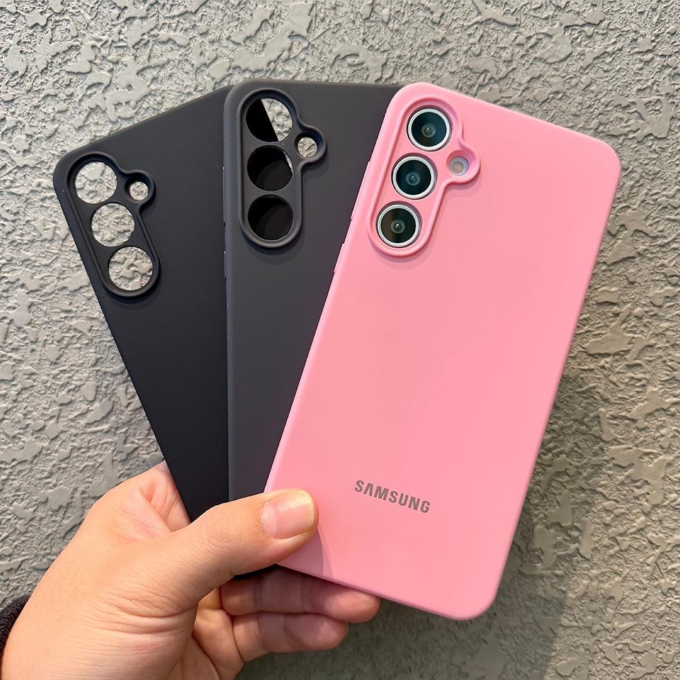 Promo Crashstar With Logo With Box Liquid Silicone Soft Skin-Friendly Phone Case For Samsung Galaxy 