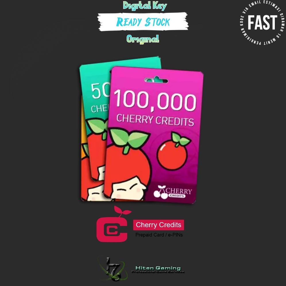 Cherry Credits 30.000 Cc / 50.000 Cc / 100.000 Cc