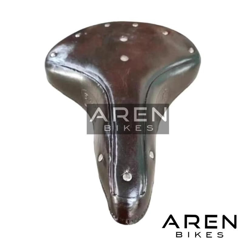 Bisa Cod Sadel Kulit Sepeda Onthel Ontel Broks Pir Chrome Krom Sedel Jok Saddle 28 Unta Unto Jawa Jo