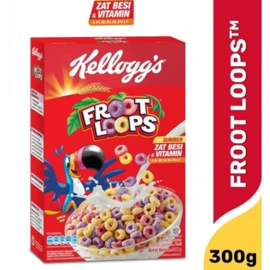 

Kelloggs Froot Loops 300Gr