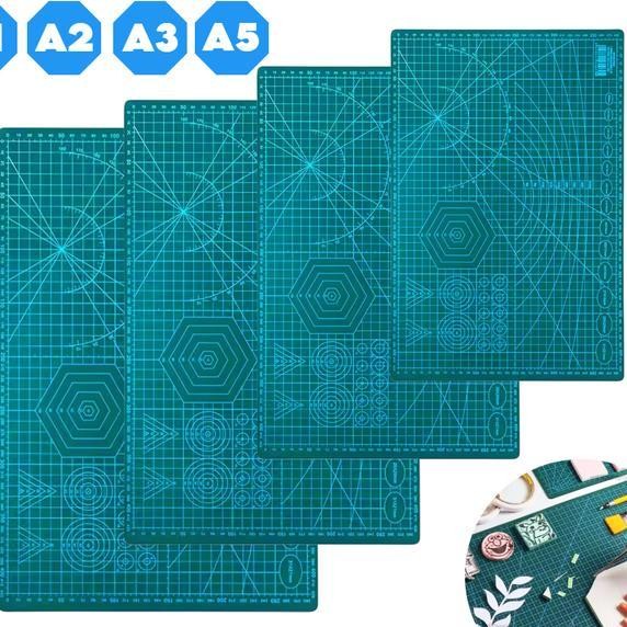 

Cutting Mat Pad A1 A2 A3 A5 Alas Potong Kertas Pvc Multifungsi Tatakan Cutter Work Cutting Pemotong