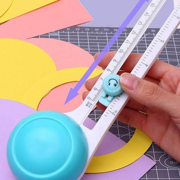 Circular R Cutter Alat Pemotong Kertas Bentuk Lingkaran