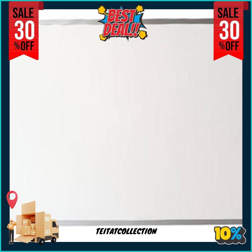 

Papan Tulis 60X90Cm Spidol Dan Kapur Whiteboard / Blackboard Ukuran 60X90 Original Produk