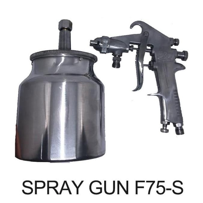 spray gun f75 tabung bawah gun cat tabung bawah