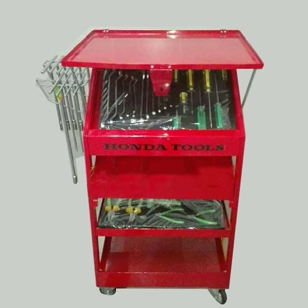 FMT MEKANIK TRUSTER SET TEKIRO ( BOX+TOOL )  Mechanic Tool Box Mekanik Truster AHASS Tool Rak Bengke