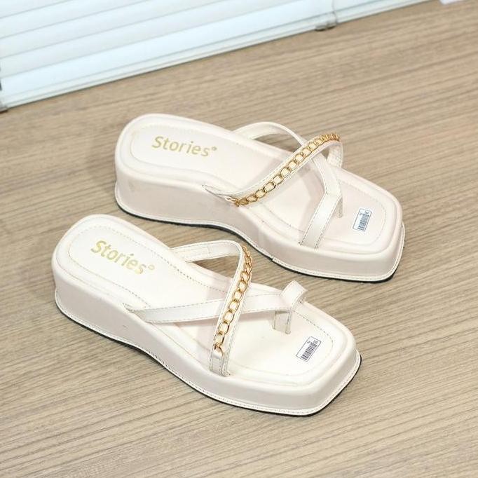 DB41>> Sandal Wanita Jeje Wedges Sendal Flatform Wanita JJ 01 Cewek - Shoes