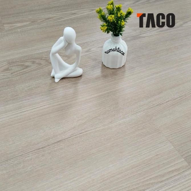 TACO Lantai Vinyl 3mm Motif Kayu per 1 box (Isi 24 lembar / 3,34 m) - TV 3029 Summer Teak