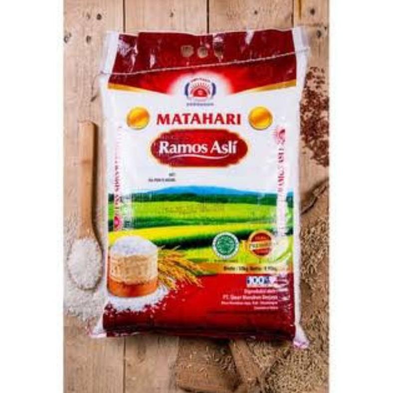 

Beras Ramos Asli Matahari 10Kg Pulen Enak