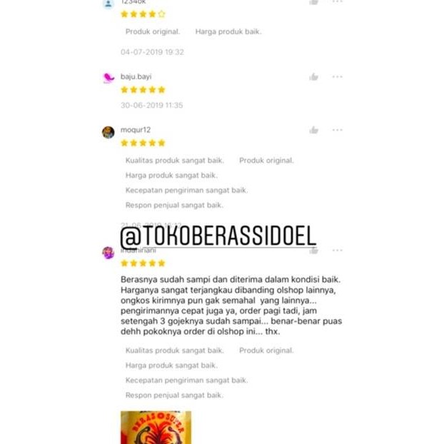 

Beras Rojolele Pulen Enak 5L-25L Murah