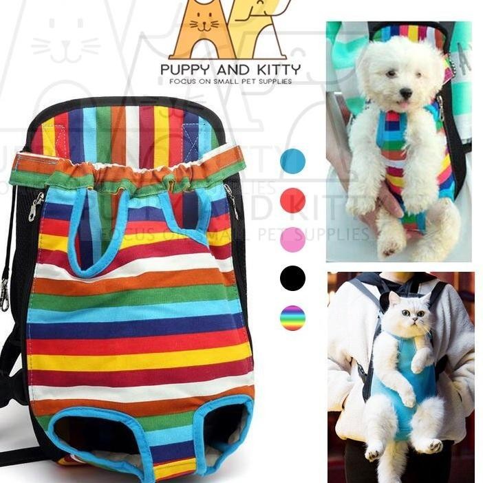Gendongan Kucing Gendongan Anjing Kecil Tas Gendong Kucing Depan Belakang Tas Travel Kucing Pet Trav