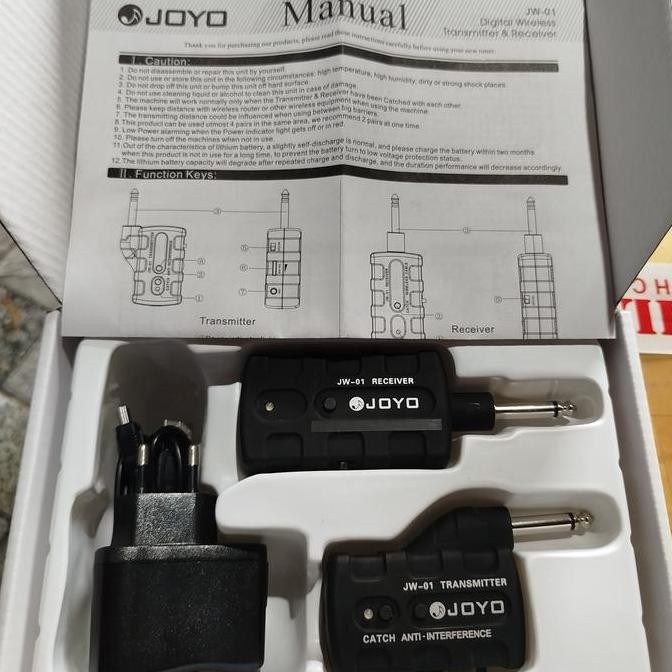 transmiter gitar wireless joyo jw-01 TERBARU