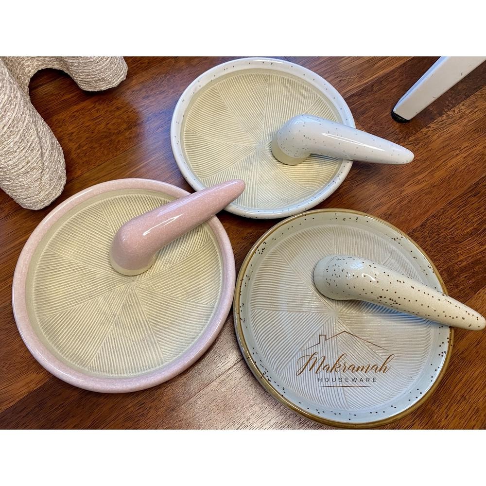 Cobek dan Uleg Keramik / Cobek Aesthetic