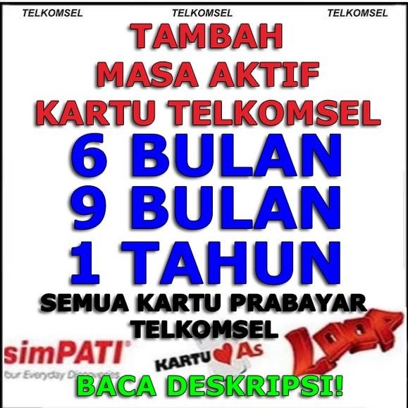 Tambah Masa Aktif Perpanjang Masa Aktif Telkomsel 1 Tahun